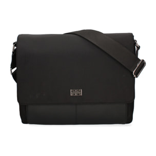 Borsa a spalla da uomo In Vera pelle Made in Italy 27x29x10 cm