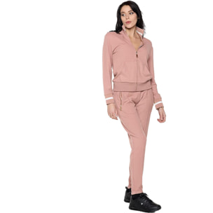 Chándal de invierno de mujer "Relaxed" con cuello y cremallera