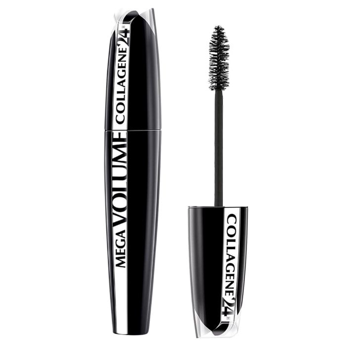 Mascara Nero Volumizzante e Rimpolpante Mega Volume Collagene 24h
