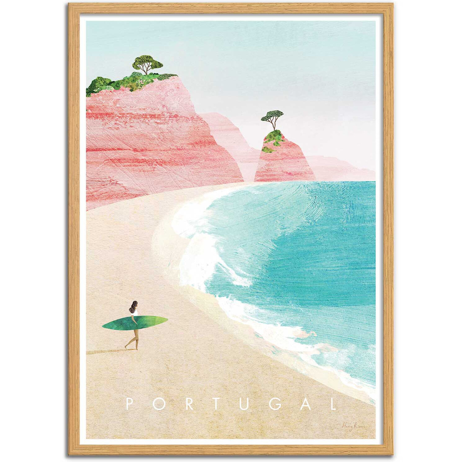 Affiche - Portugal - Henry Rivers