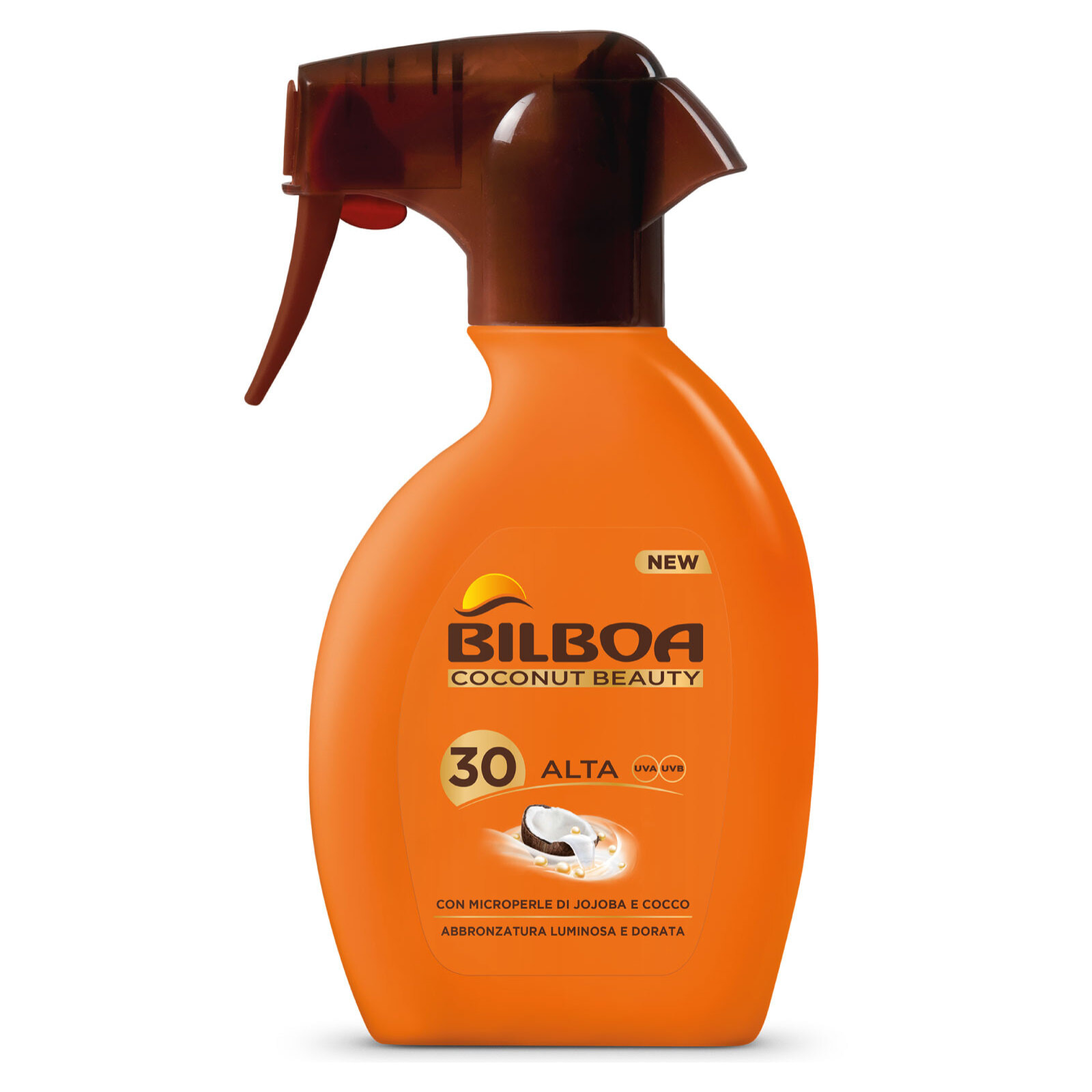 Bilboa Spray Coconut Beauty Protezione Alta SPF 30 - Flacone da 250ml