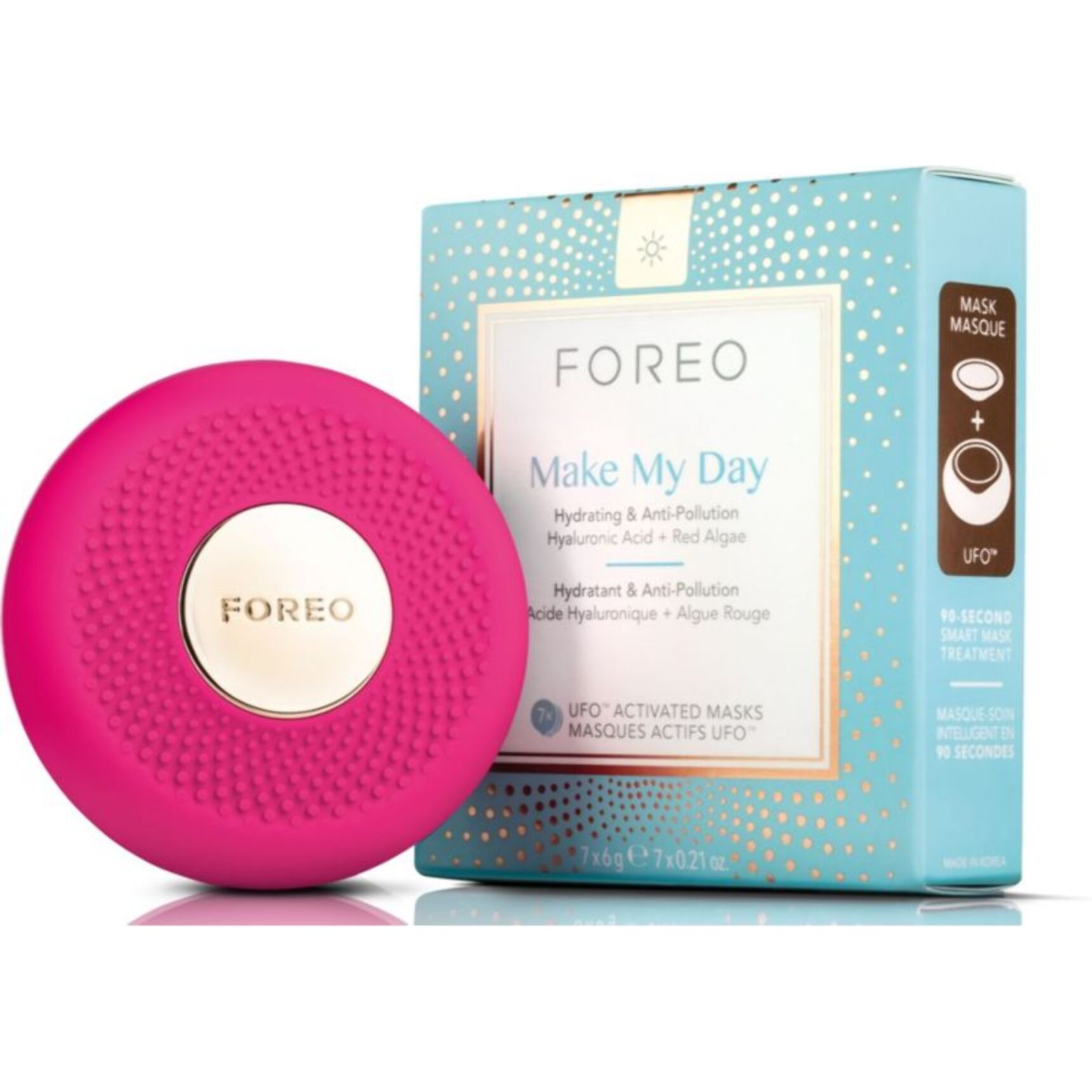 Soin visage FOREO UFO mini 2 fuchsia