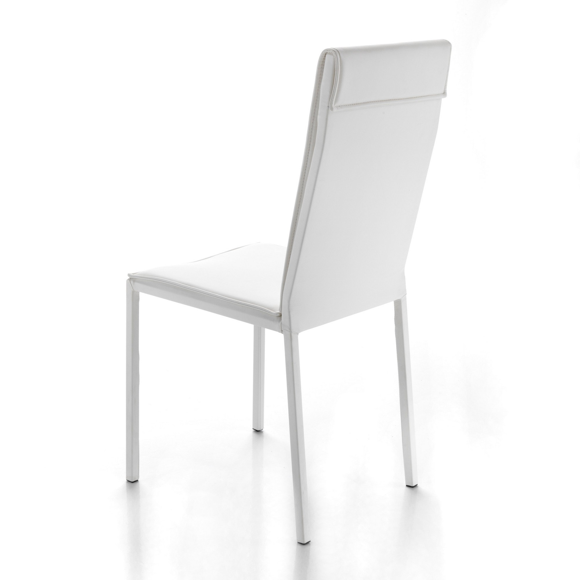 Tomasucci lot de 2 chaises BLANC CAMY