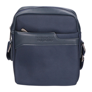 Borsa a spalla da uomo In Ecopelle Prodotto Vegano 18x21x4 cm