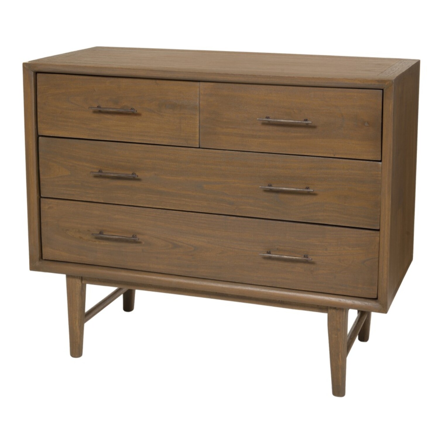 LARA - Commode 4 tiroirs bois Mindi
