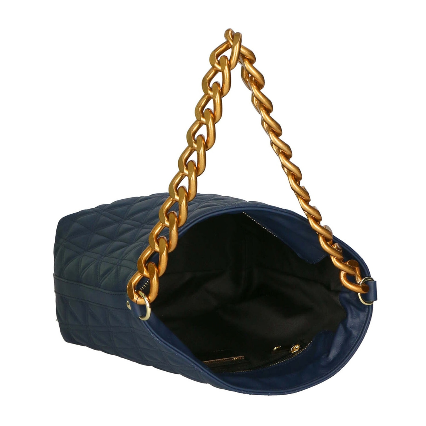Borsa a spalla da donna - Modello Adra - Vera pelle - 31.0 x 17.0 x 15.5 cm