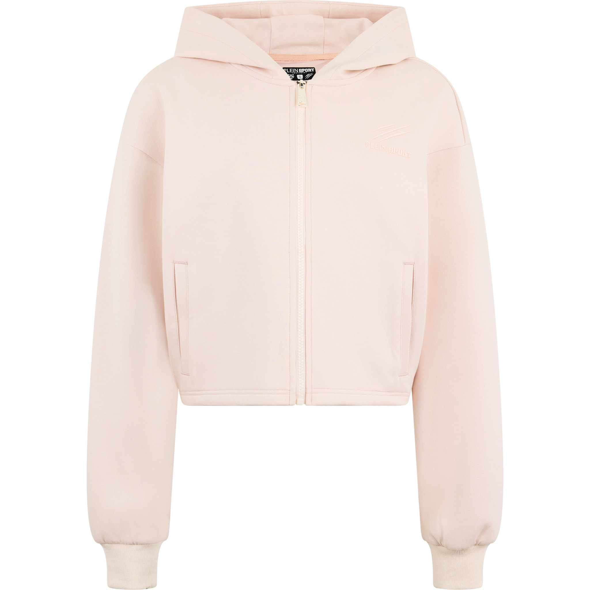PLEIN SPORT Zip Hoodie Icon Scratch