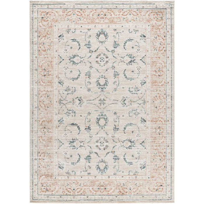 KEOPS Alfombra vintage con relieve multicolor, varias medidas disponibles.