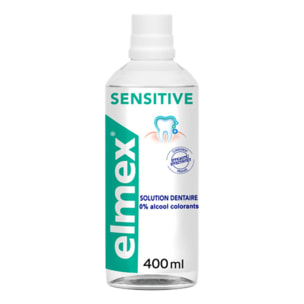 Pack de 12 - elmex - Bain de bouche elmex® Sensitive Dents sensibles - 400ml