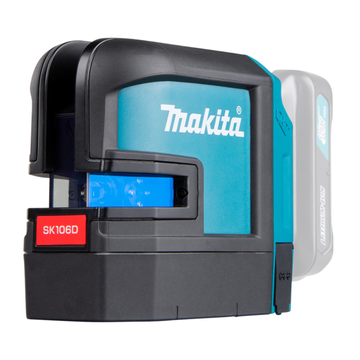 Láser de línea y cruz de 4 puntos MAKITA de 25 m 12 V CXT Li-Ion en bolsa - SK106DZ