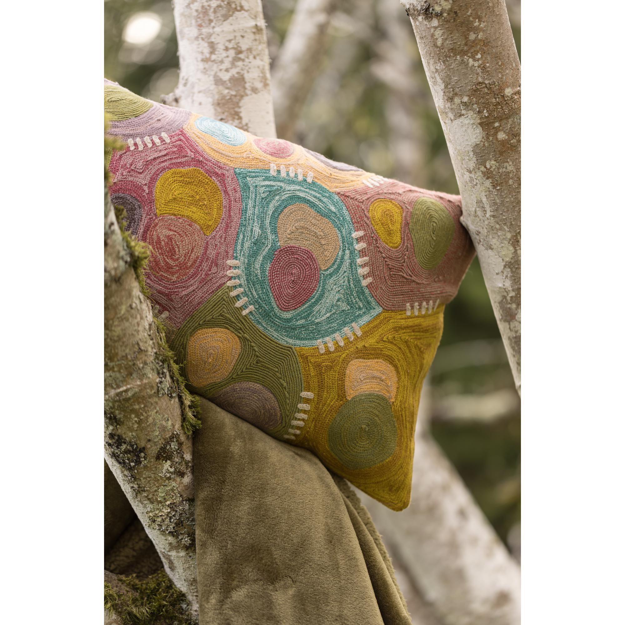 Coussin brodé Nestor