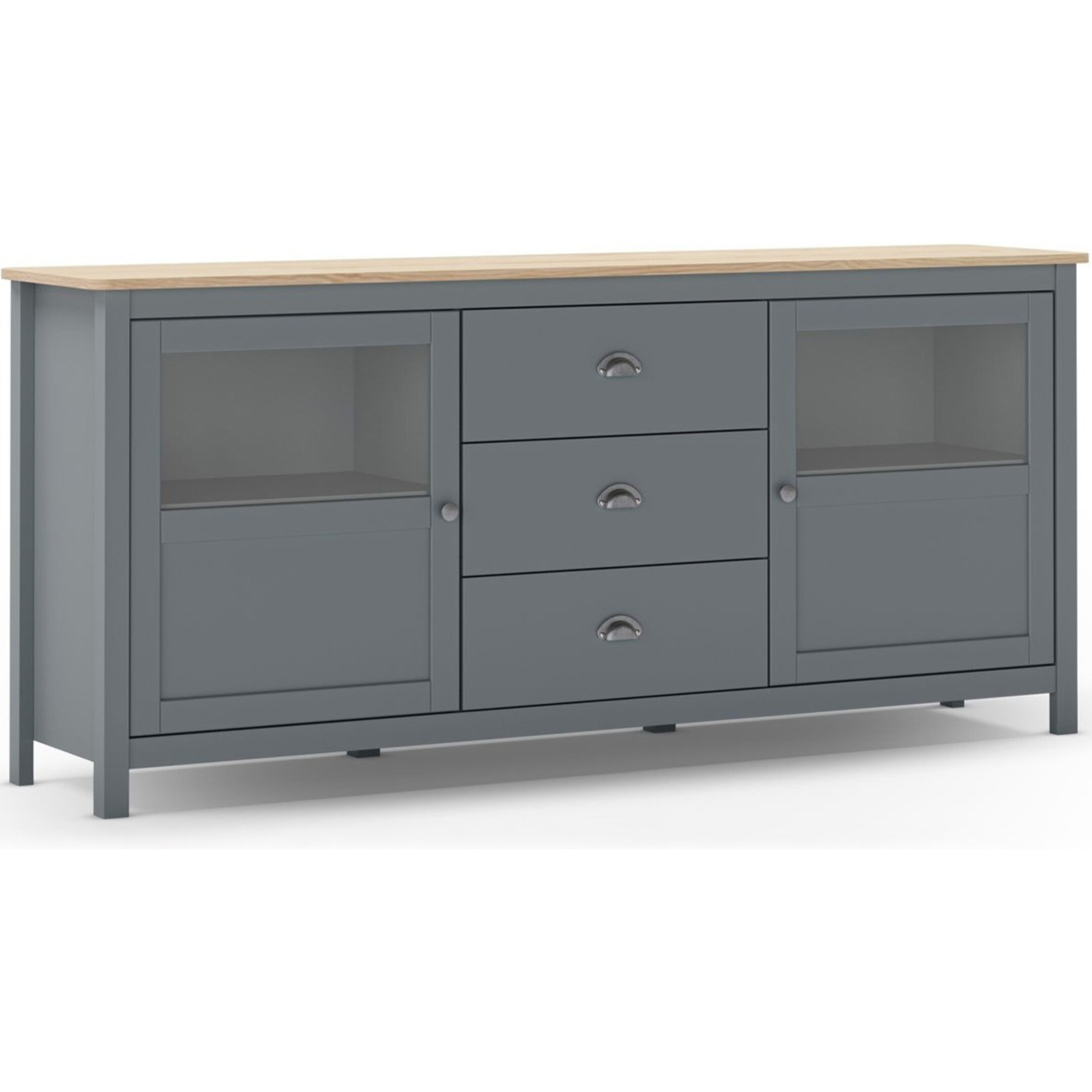 Buffet 2 portes et 3 tiroirs - MACHA