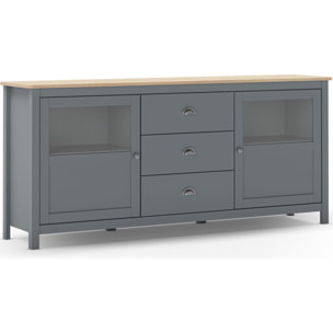 Buffet 2 portes et 3 tiroirs - MACHA