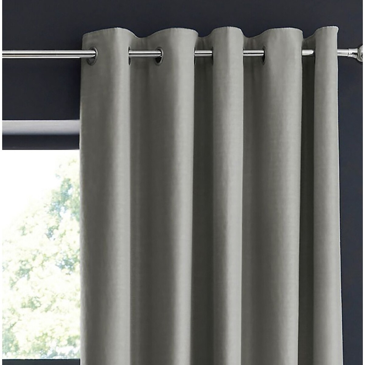 Rideau uni Occultant 100%polyester