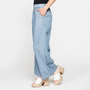 JEANS DONNA A PALAZZO