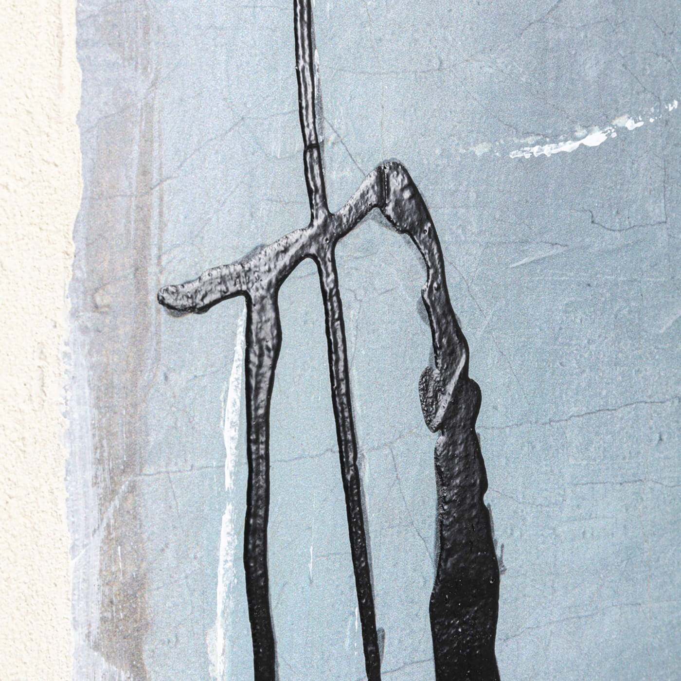 Peinture Frame Dust 75x55cm bleue Kare Design