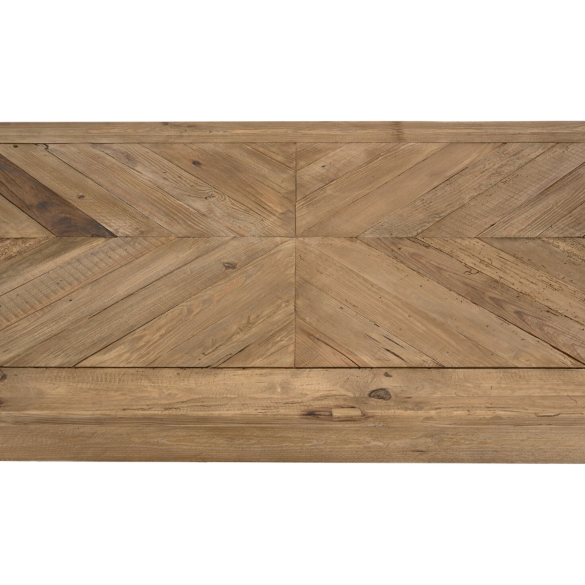 SANDY - Table à manger 200x90cm bois Pin recyclé