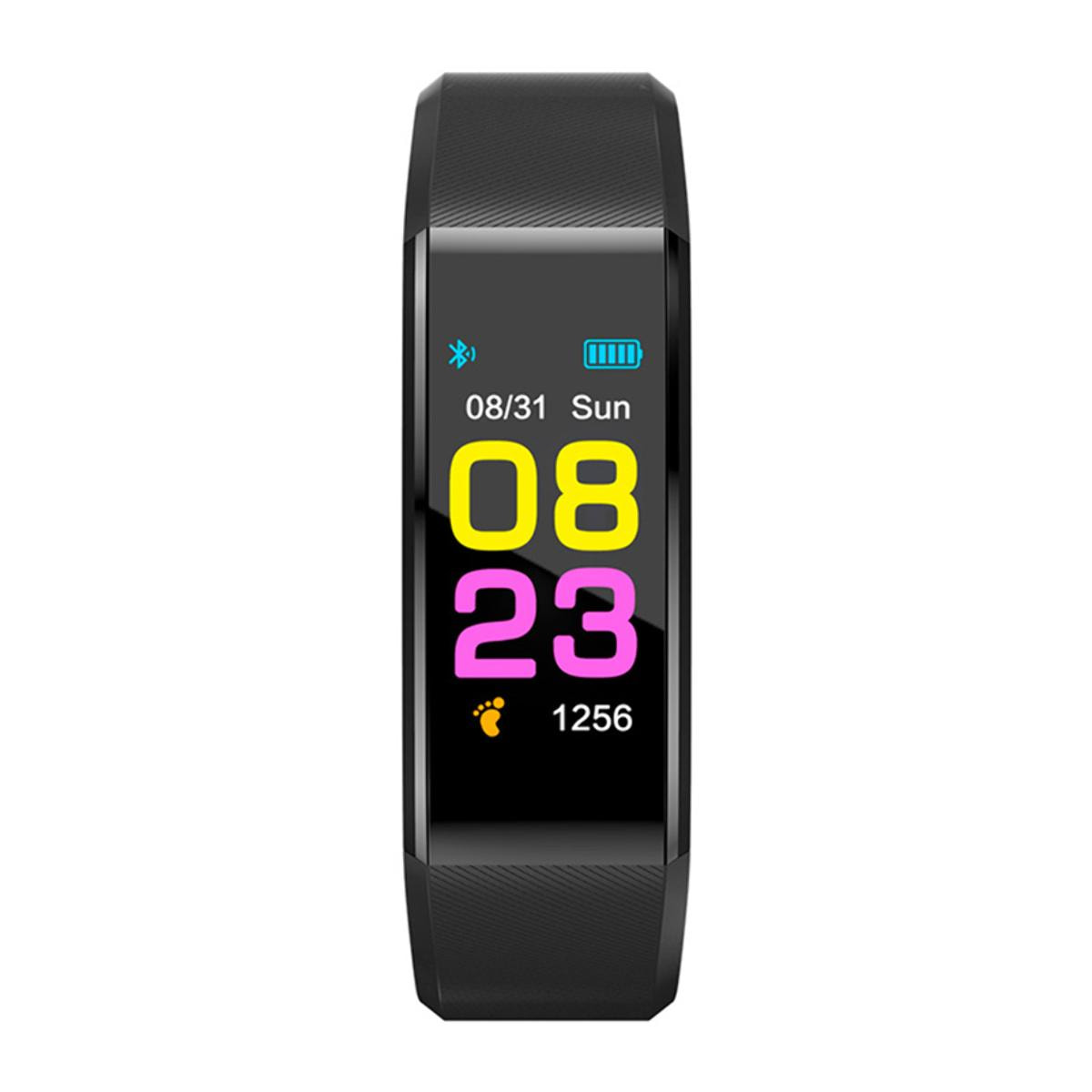 Pulsera de actividad Smartband AT801 - Android y iOS - Bluetooth 4.0 - Pulsómetro, presión sanguínea, calorías, monitorización del sueño