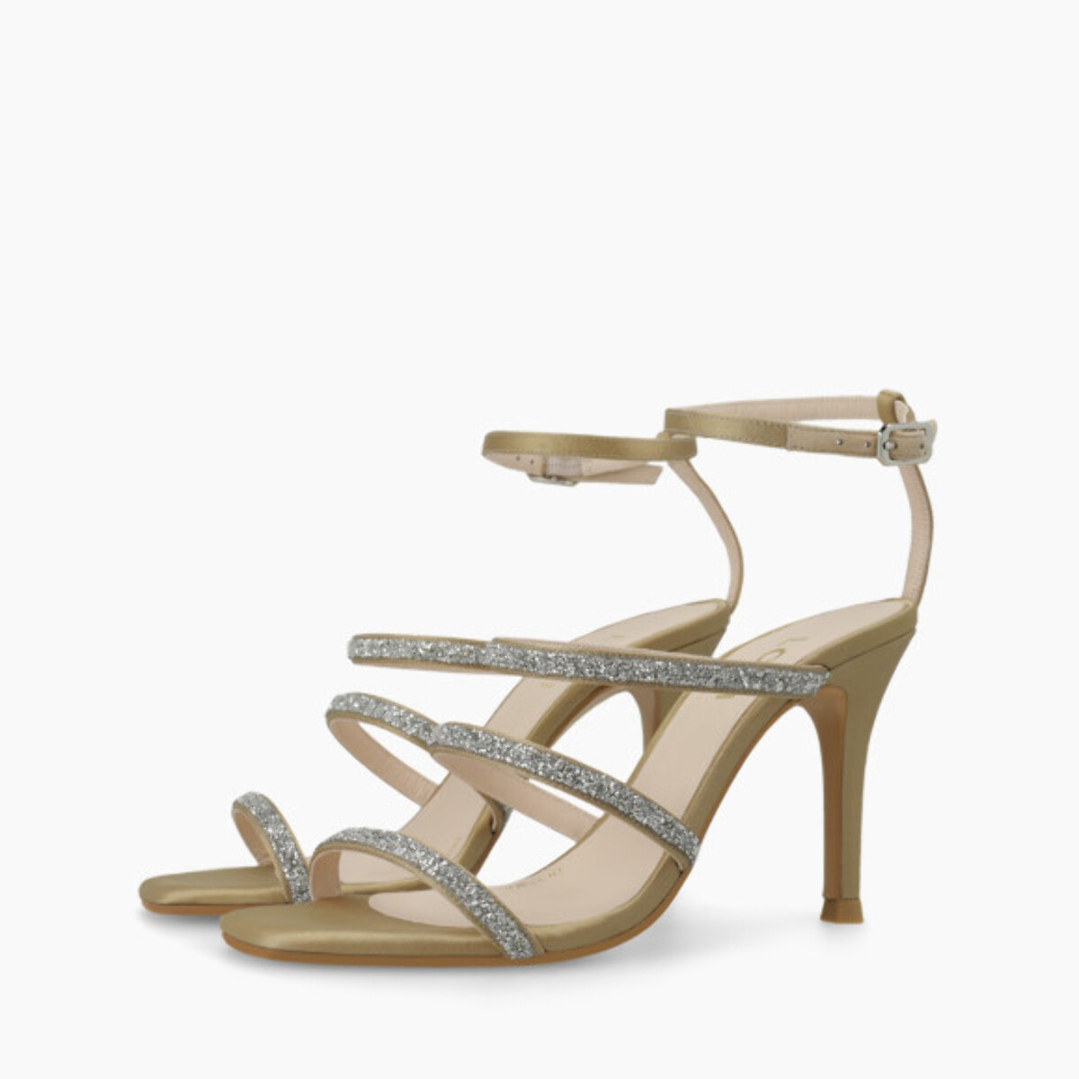 SANDALIAS DORADAS SISANE-TE