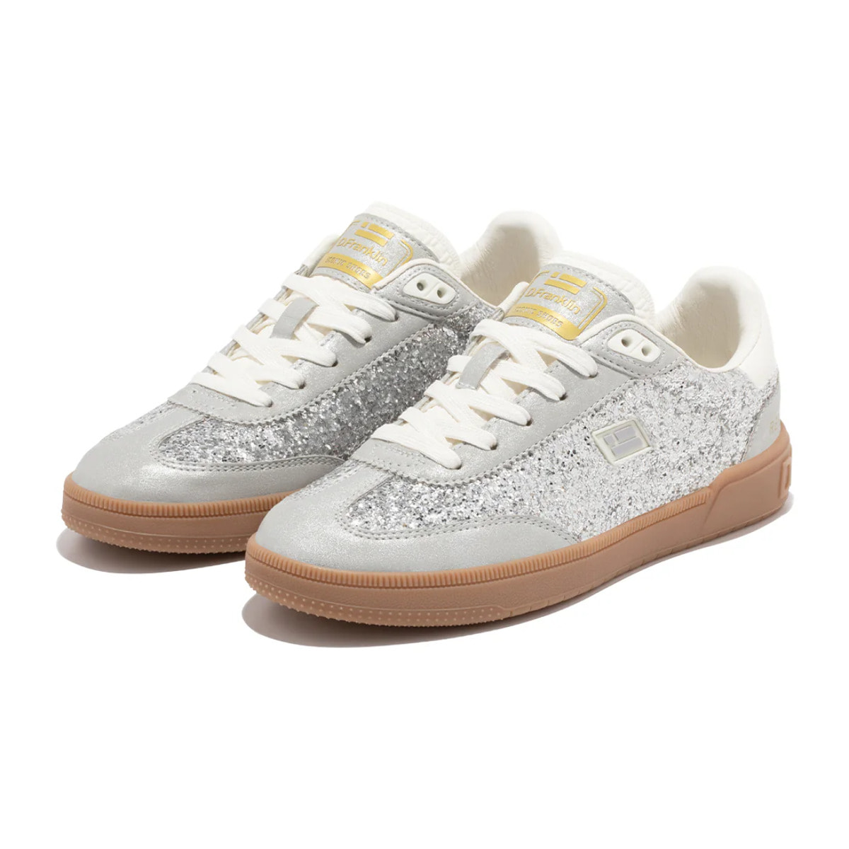 Zapatillas Deportivas Mujer Rebel Glitter Plata