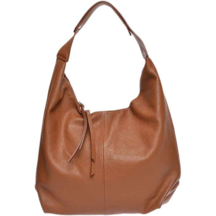 Borsa a tracolla Anna Luchini Cammello