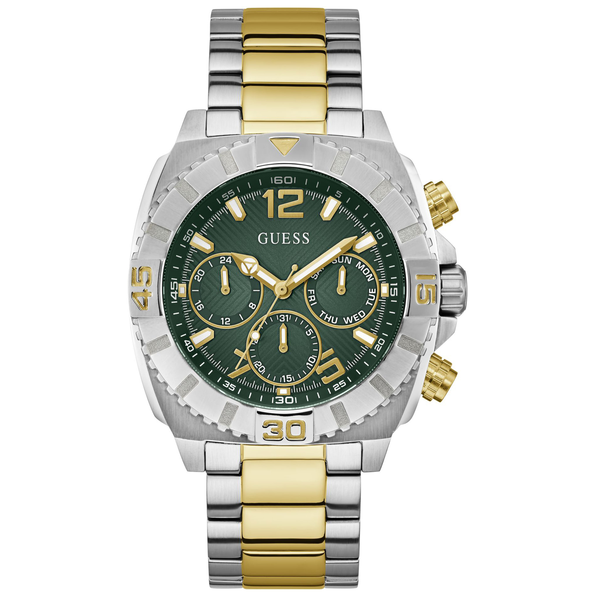 Reloj Guess GW0800G1 Hombre Analogico Cuarzo con Correa de Acero inoxidable
