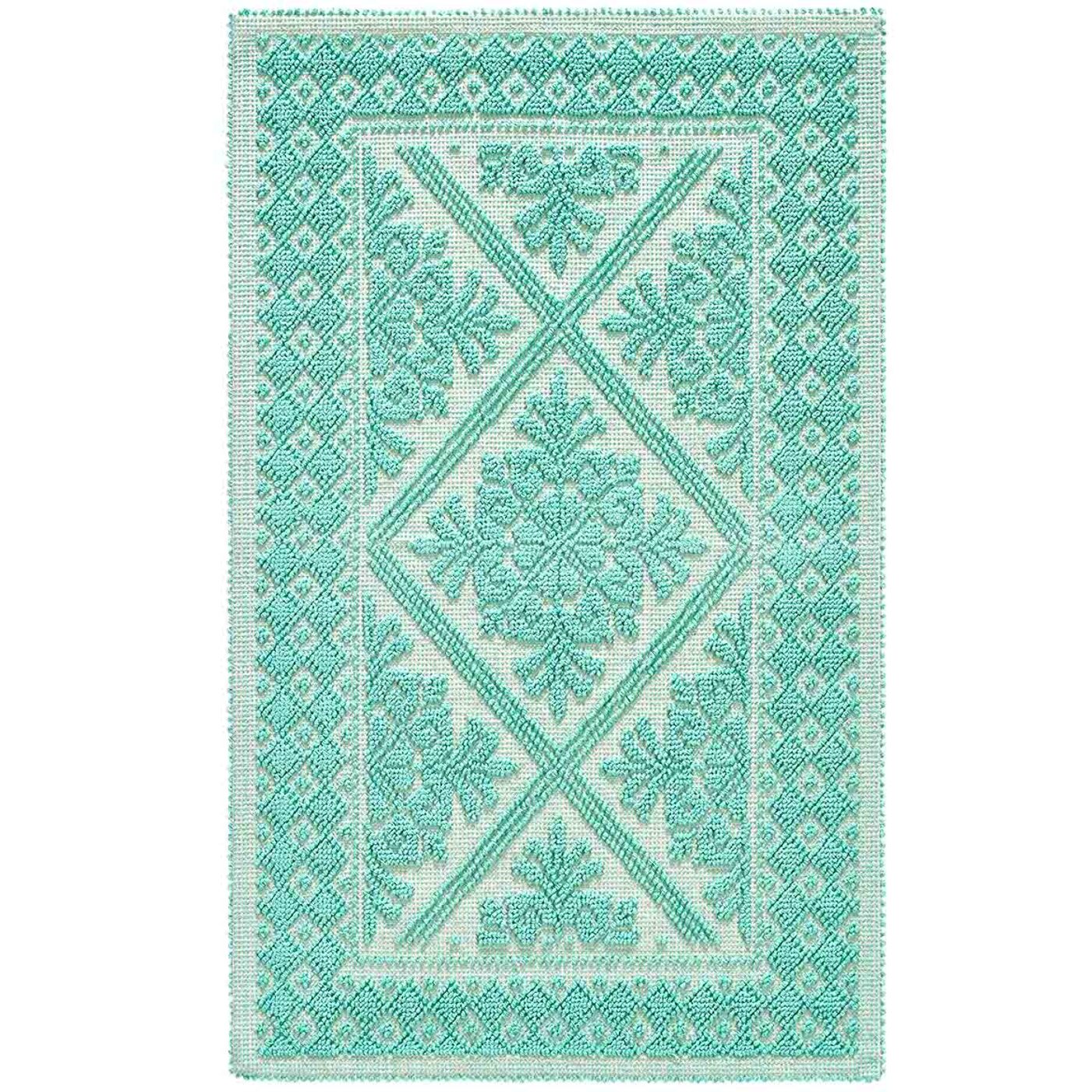 Tappeto Sardo Verdino Ingresso Cucina Bagno