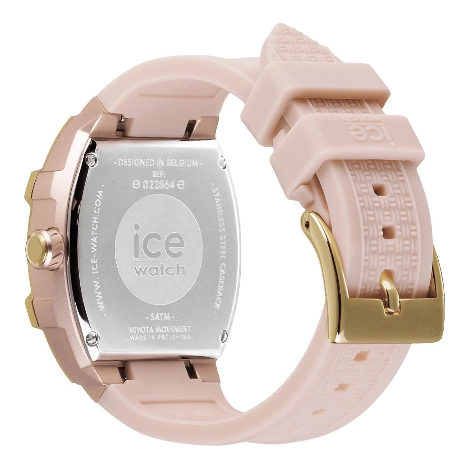Reloj Ice 022864 Mujer Analogico Cuarzo con Correa de Silicona
