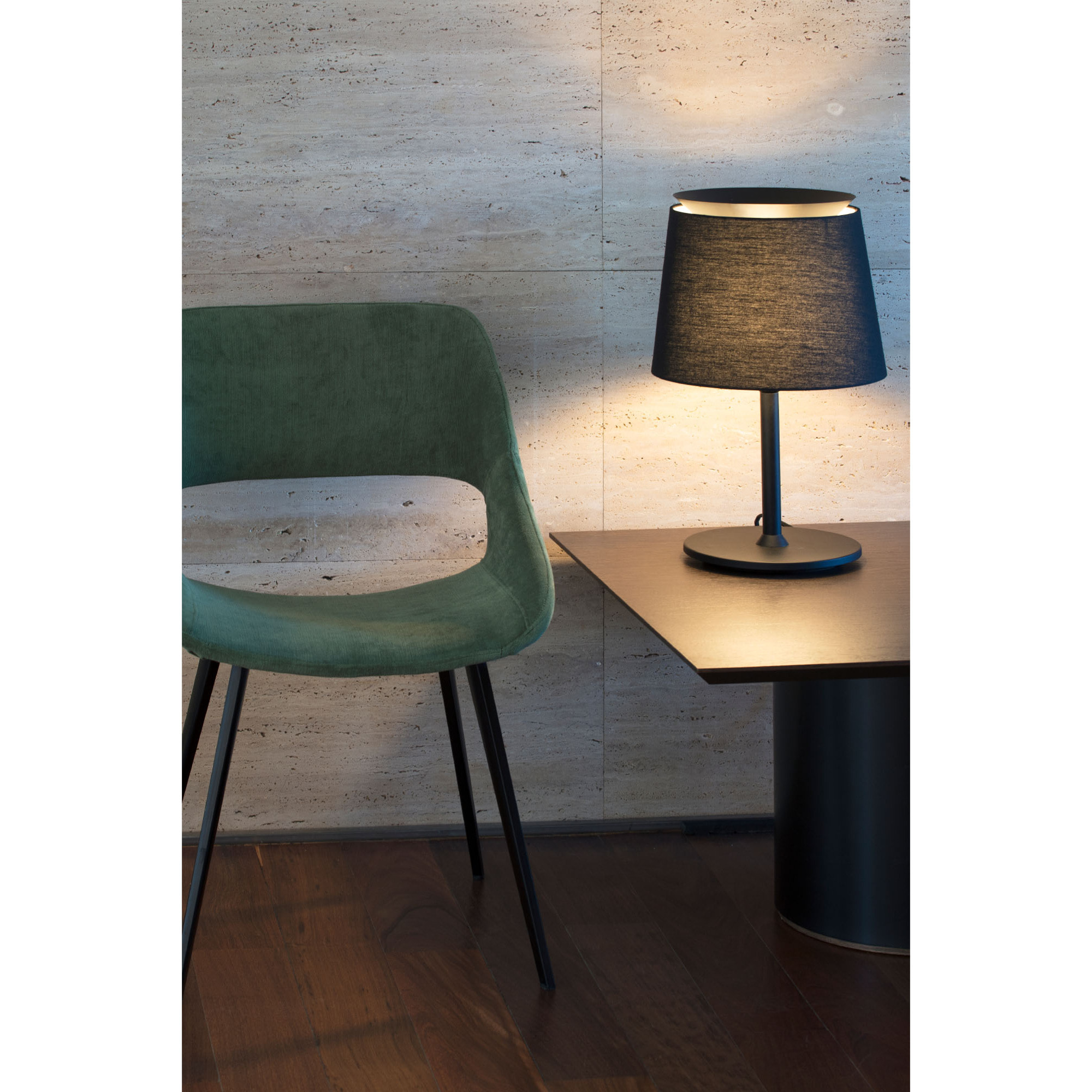 SAVOY Sobremesa negra/negra