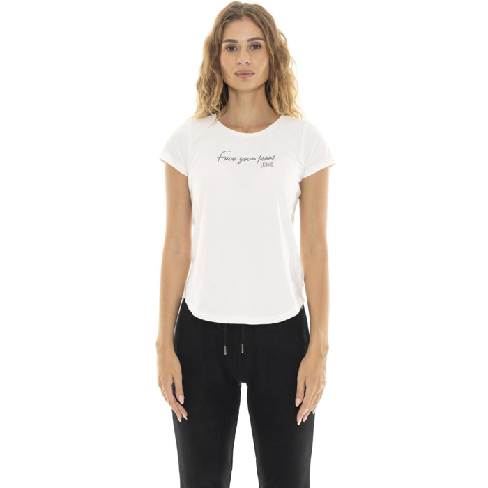 Camiseta manga corta mujer "Relajada"