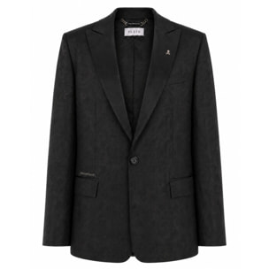 PHILIPP PLEIN Jacquard Blazer Regular Fit Monogram