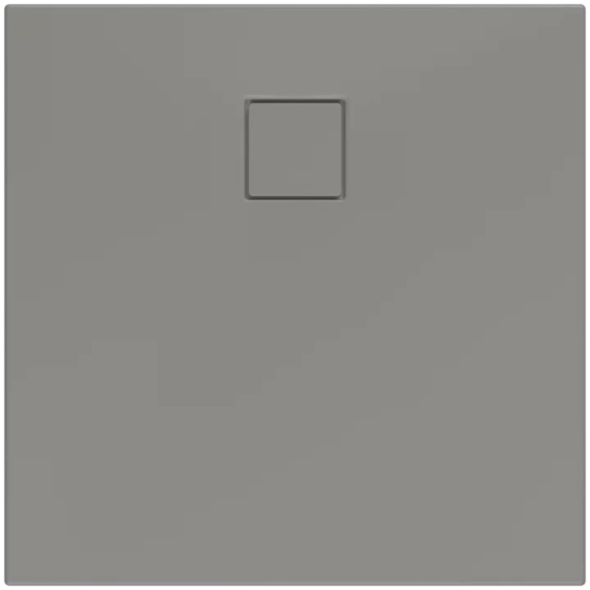 Receveur 90 x 80 Planeo acrylique rectangle nature gris