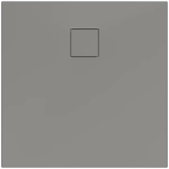 Receveur 90 x 80 Planeo acrylique rectangle nature gris