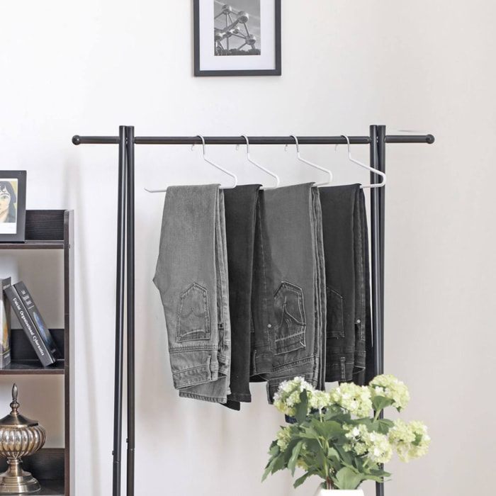 Set de perchas para pantalones con refuerzo - Antideslizante con recubrimiento de PVC