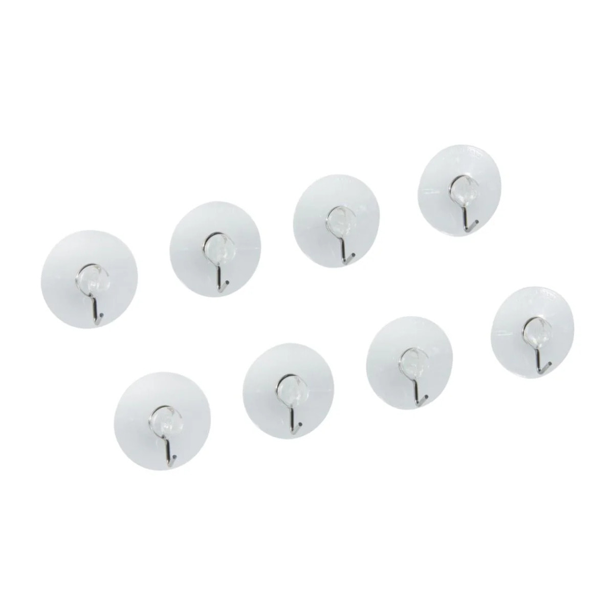 Ensemble de 8 crochets à ventouse Fackelmann Tecno