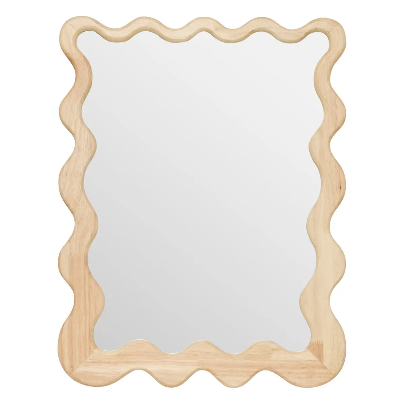 Miroir mural Brooke beige 62x48cm