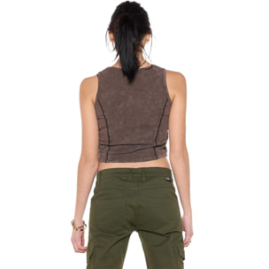 Camiseta sin mangas para mujer 'Gen Z'