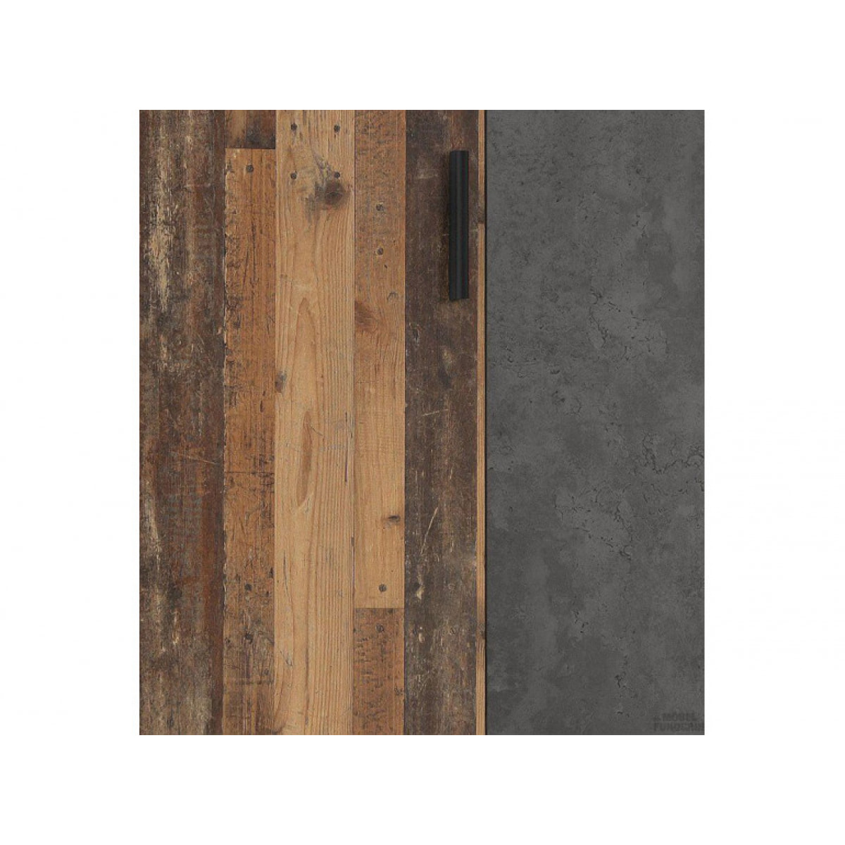 Armoire à chaussures 2 portes 5 tablettes en bois - 5 coloris - SHOES