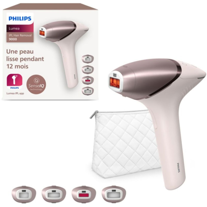 Epilateur lumière pulsée PHILIPS IPL BRI958/00 Lumea Series 9000