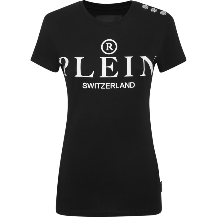 PHILIPP PLEIN Camiseta de corte slim ICONIC PLEIN