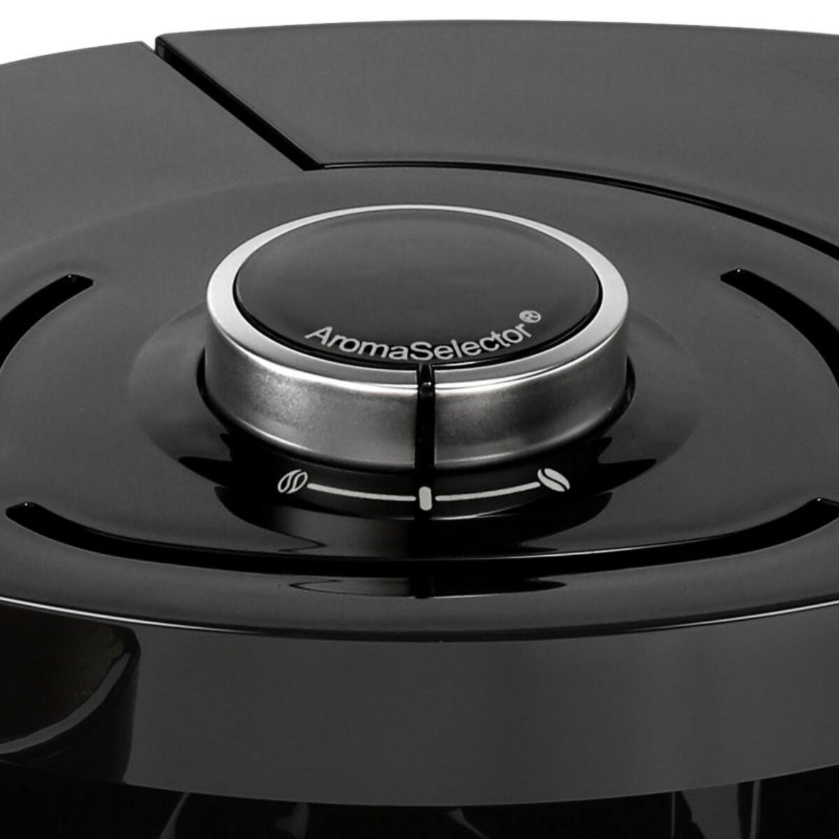 Cafetière filtre MELITTA look v therm timer noir acier brossé