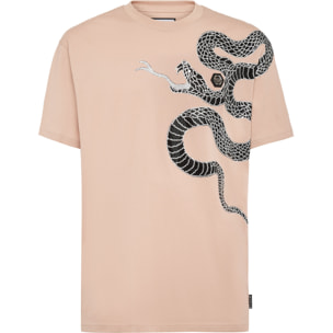 PHILIPP PLEIN T-Shirt Round Neck SNAKE