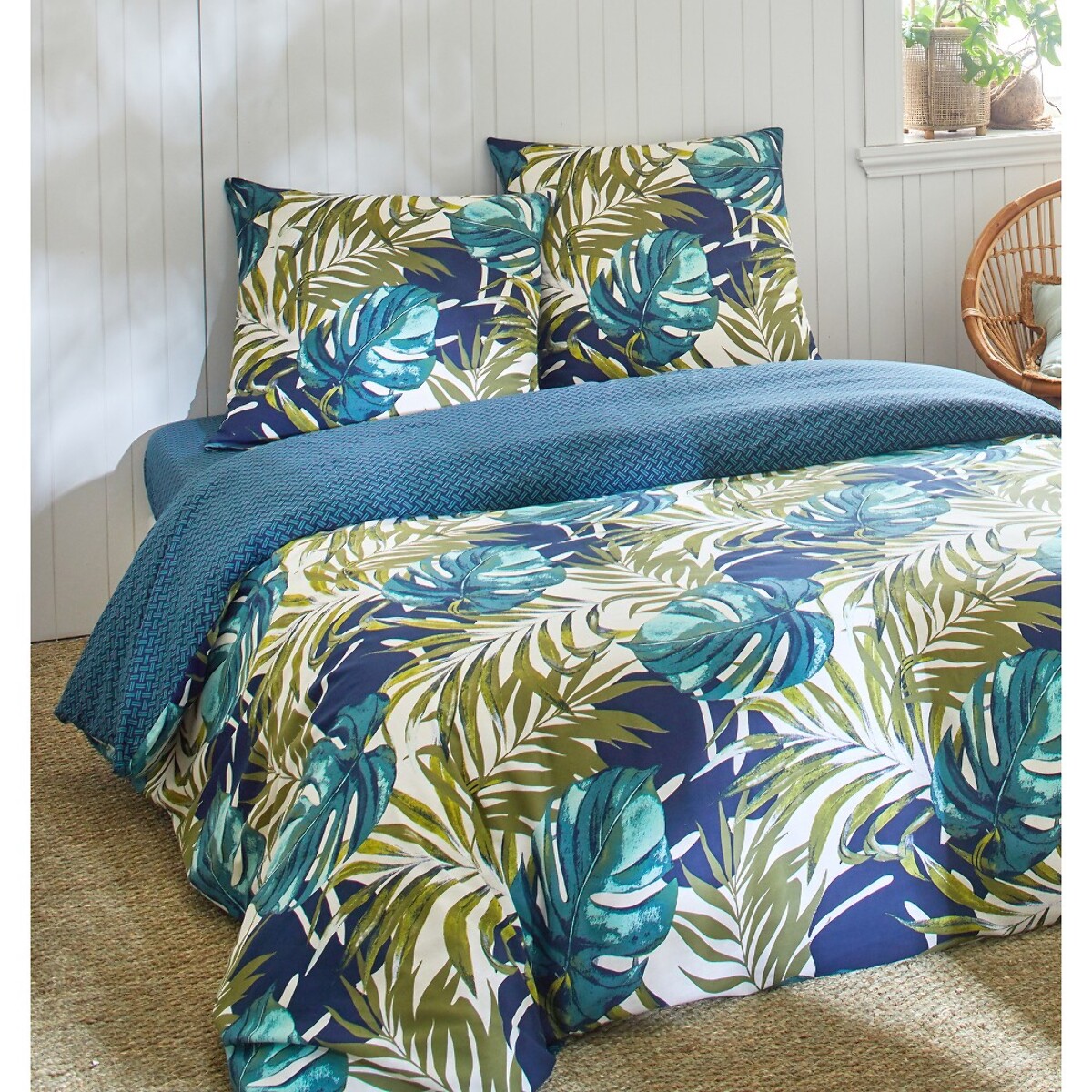 Parure housse de couette 3pcs 100% 100% coton 51 fils_terciera