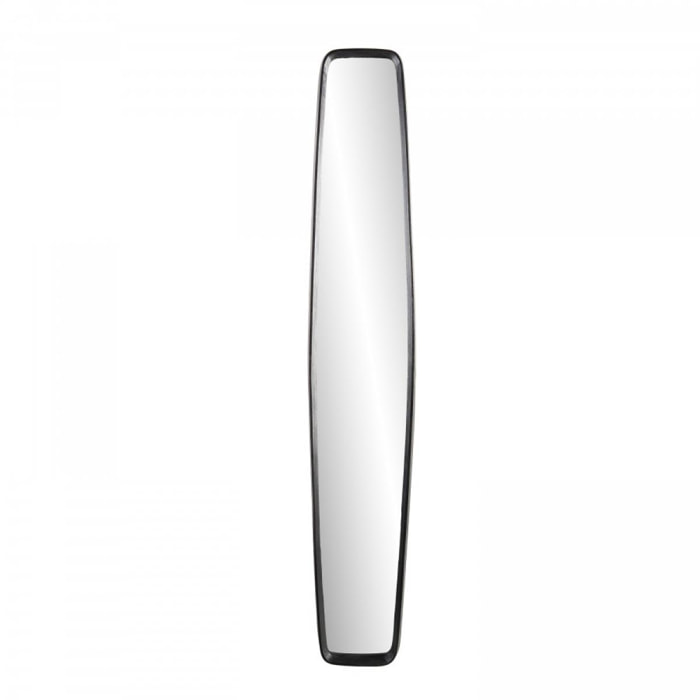 JONAS - Miroir 32x177cm aluminium noir