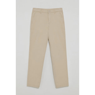 Pantalón chino Vanya color beige con bordado Polo Club