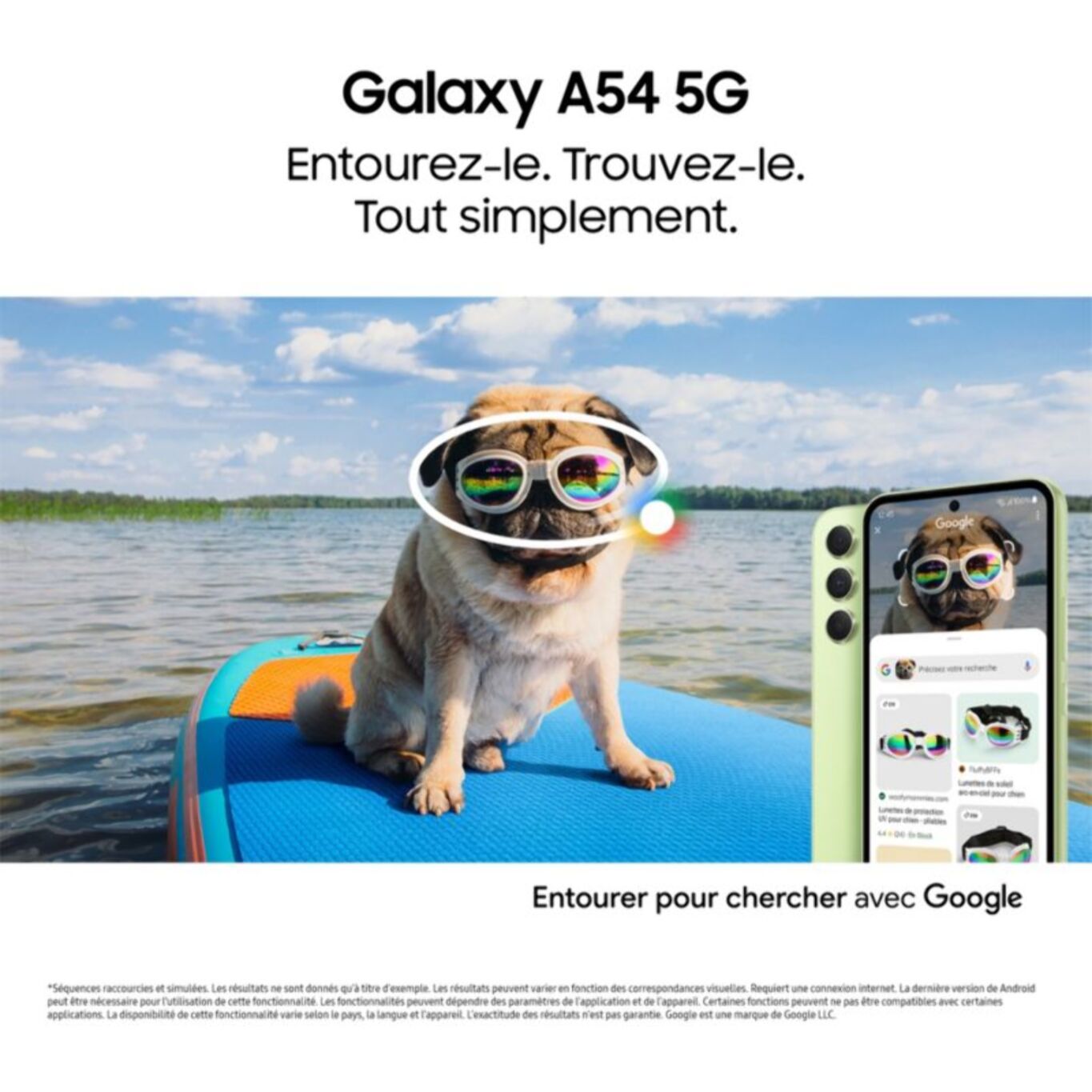 Smartphone SAMSUNG Galaxy A54 Lavande 256Go 5G