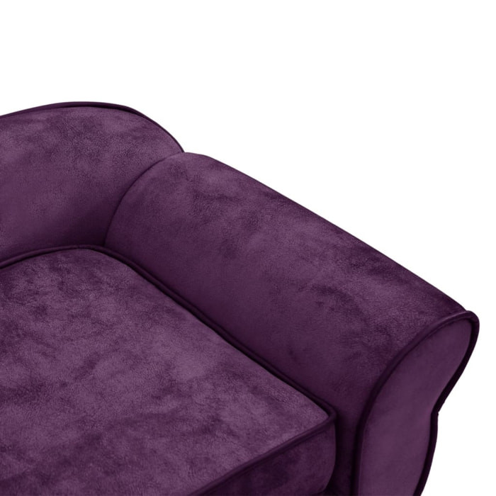 Canapé pour chien style chic - Violet