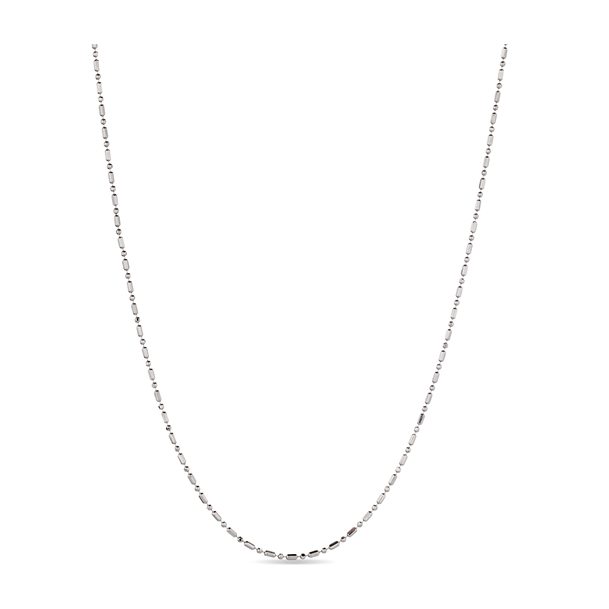 Cadena Sumga acabado plata - 42cm