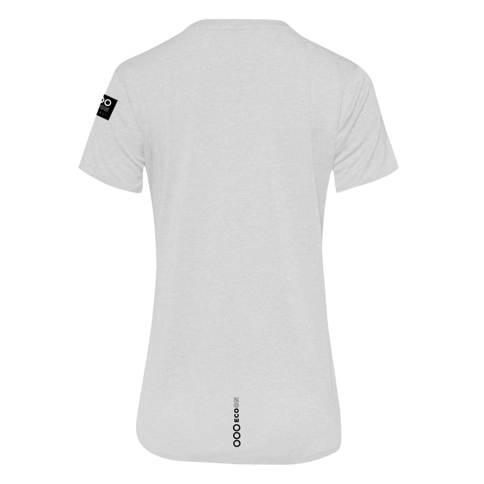Camiseta técnica para mujer ECOON Ttutturu - Blanco