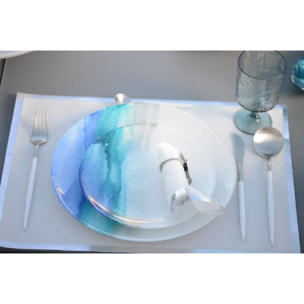 Assiette de présentation océan avec ailes